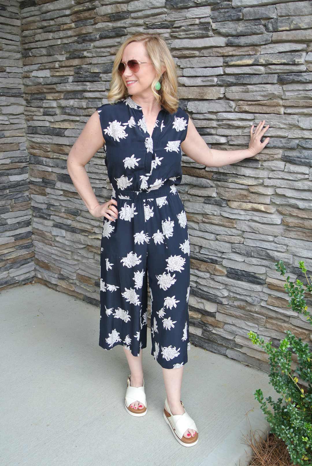 Vince 2024 chrysanthemum jumpsuit