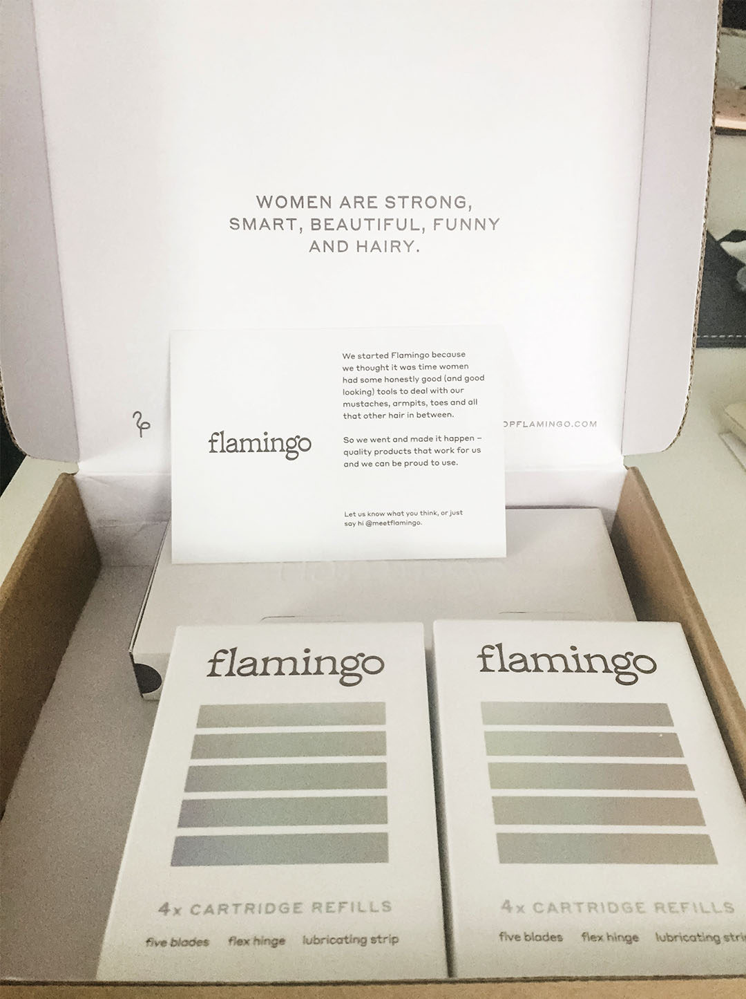 Flamingo Razor Review - The Fashionable Bookworm